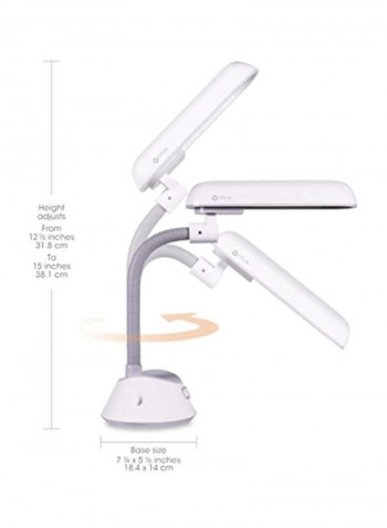 Refresh Table Lamp White/Grey
