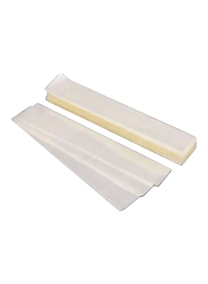 1000- piece Acetate Sheets Cake Wraps Beige 2 × 8inch