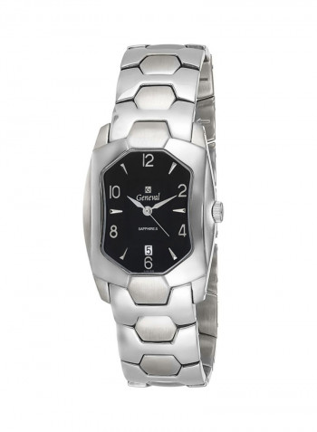 Men's Water Resistant Stainless Steel Analog Watch GM521WB
