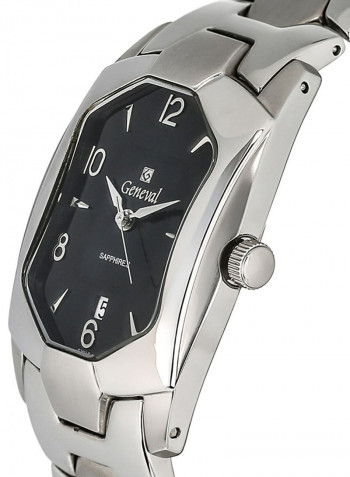Men's Water Resistant Stainless Steel Analog Watch GM521WB