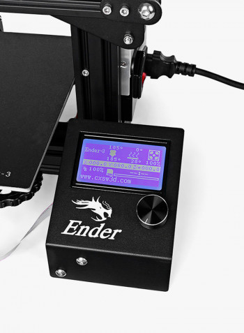 3D Ender High Precision 3D Printer Black