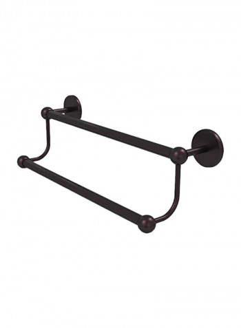 Double Towel Bar Brown 18inch