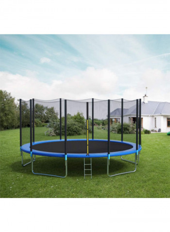 Outdoor Trampoline With Safety Enclosure 8feet
