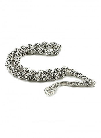 Silver Prayer Beads