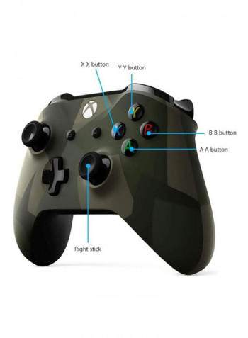 Armed Forces Wireless Controller For Xbox One