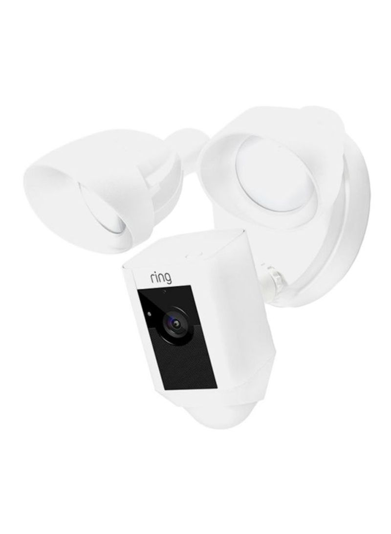 Floodlight 1080P IP-Camera With Two-Way Talk and Siren Alarm