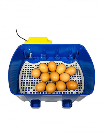 12- Eggs Mini Intelligent Automatic Egg Incubator Multicolour