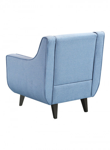 Natalia Single Seater Sofa With Cushion Blue