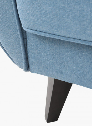 Natalia Single Seater Sofa With Cushion Blue