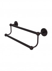 Prestige Skyline Collection Double Towel Bar Black