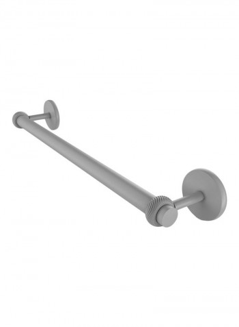 Satellite Orbit Two Collection Towel Bar Matte Grey 24x26.5x3inch