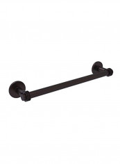 Continental Collection Dotted Detail Towel Bar Black 36inch