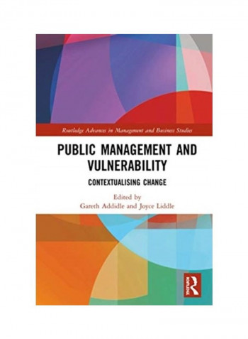 Public Management and Vulnerability: Contextualising Change Hardcover