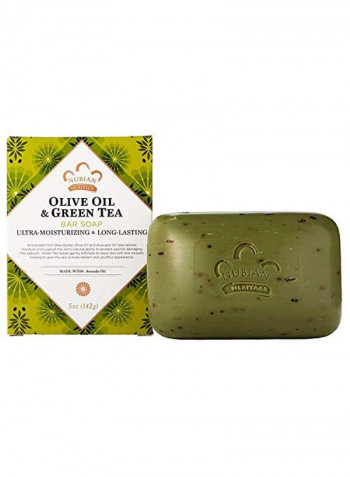 12-Piece Olive Butter And Green Tea Soap Set 5ounce