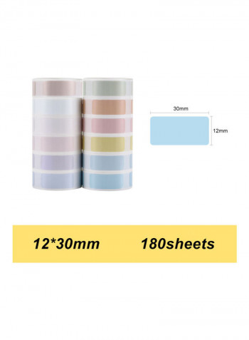 12-Piece Thermal Printing Paper Roll