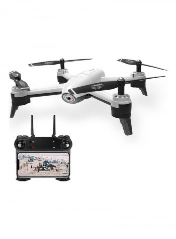 SG106 Optical Flow Drone with Dual Camera 4K Wide Angle Wifi FPV Altitude Hold Gesture Photography Quadcopter White 33*9*21.5cm