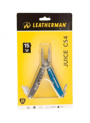 15-In-1 Pocket Size Multi-Tool Grey