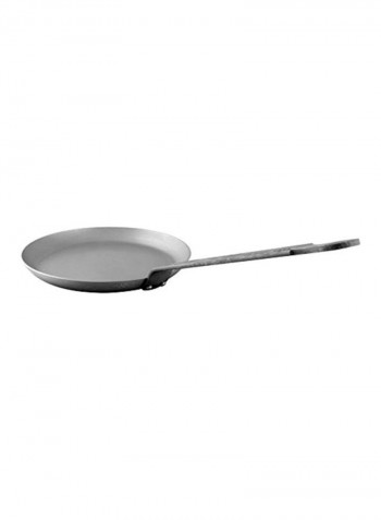 Steel Wok Pan Silver 11.8inch
