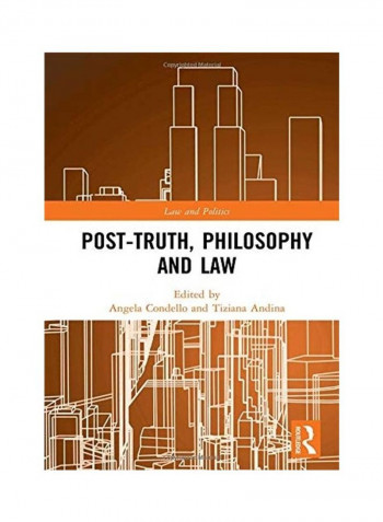 Post-Truth, Philosophy And Law Hardcover English by Angela Condello reviews Post-Truth, Philosophy And Law Hardcover English by Angela Condello