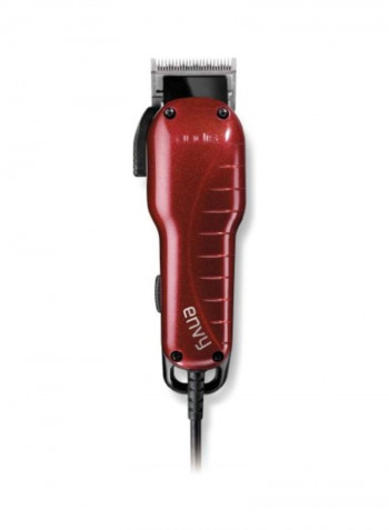 Envy Hair Clipper with Adjustable Blade Red/Black