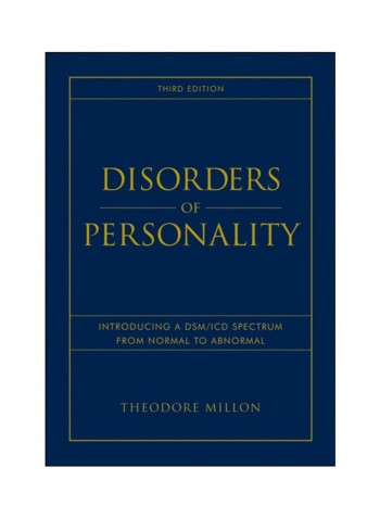 Disorders Of Personality Hardcover English by Theodore Millon reviews Disorders Of Personality Hardcover English by Theodore Millon