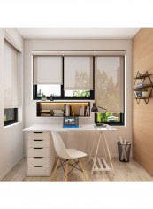 Single Sunscreen Collection 2 Roller Window Shade Cream 220x200cm