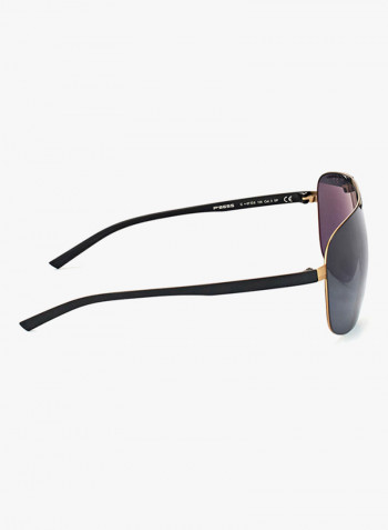 Men's UV Protected Shield Sunglasses - Lens Size: 67 mm