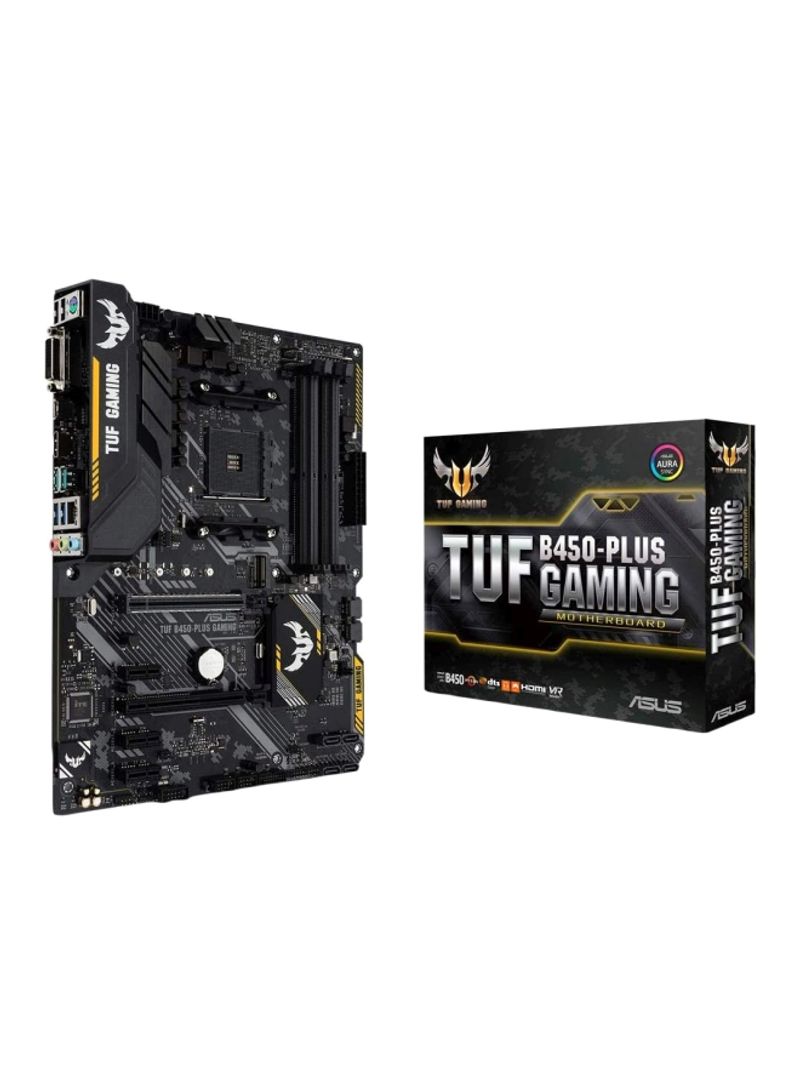 TUF B450-Plus Gaming Motherboard Black/Gold/Silver