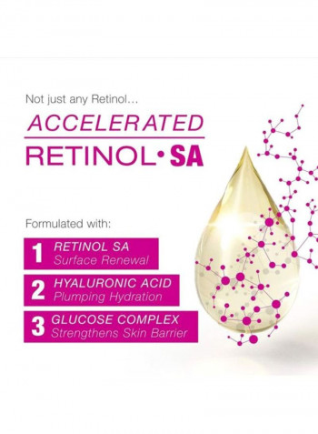 2-Piece Rapid Wrinkle Repair Regenerating Anti-Wrinkle Retinol Cream White 48g
