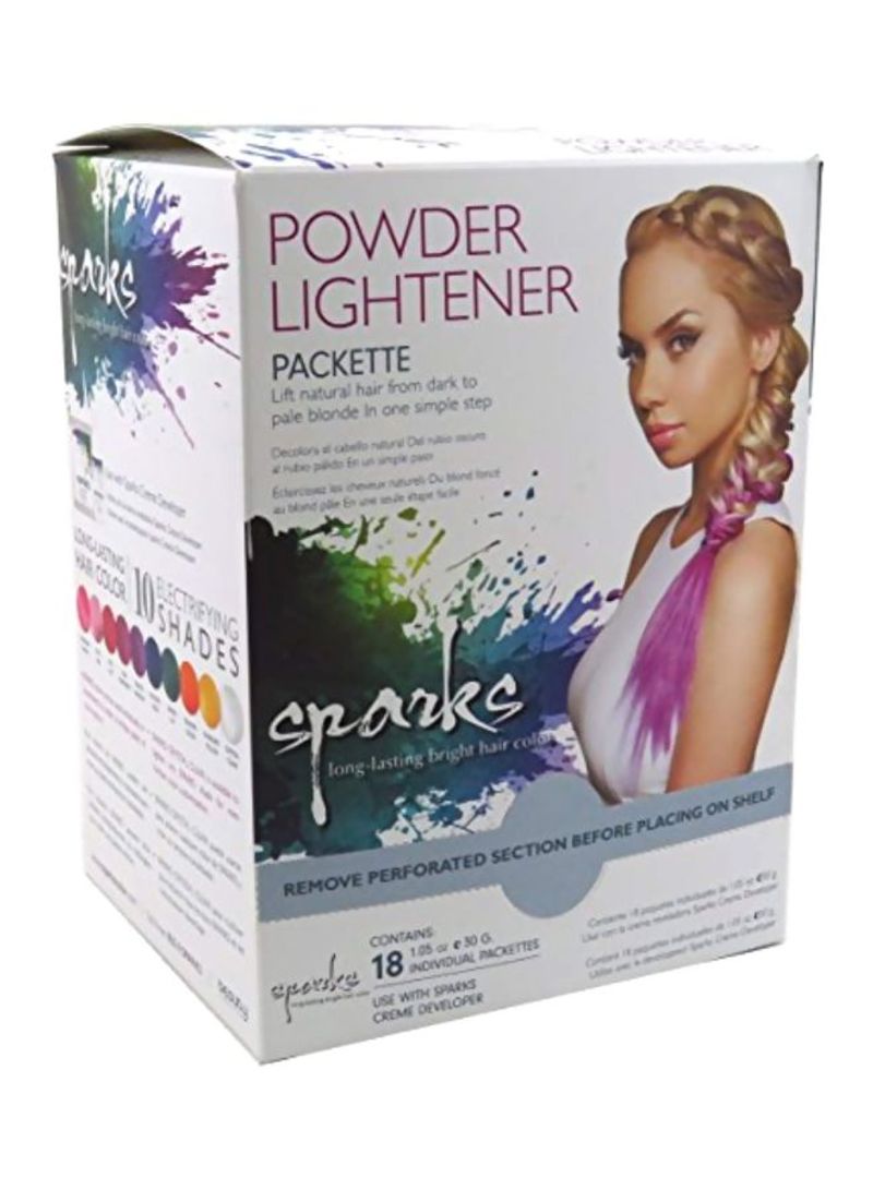 18-Piece Powder Lightener Packette Multicolour