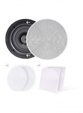 2-Way In-Ceiling Speaker B00MH0L500 White