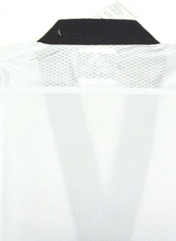 ADI-FIGHTER Taekwondo Uniform - White/Black, 200cm 200cm