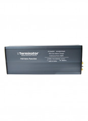 DC-AC Power Inverter With Auto Battery Charger Black