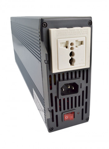 DC-AC Power Inverter With Auto Battery Charger Black