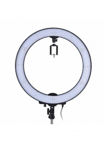 LED Photography Ring Light With Accessories White