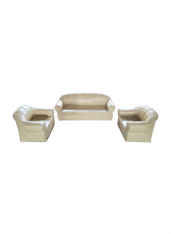 5-Seater Sofa Set Beige