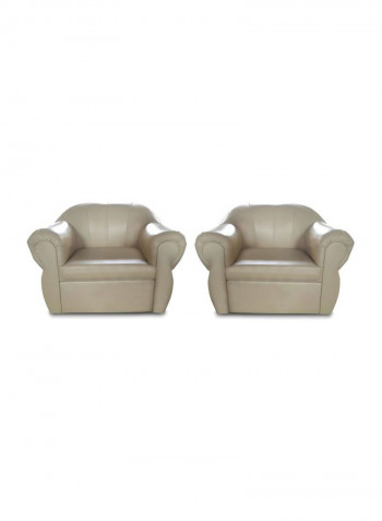 5-Seater Sofa Set Beige