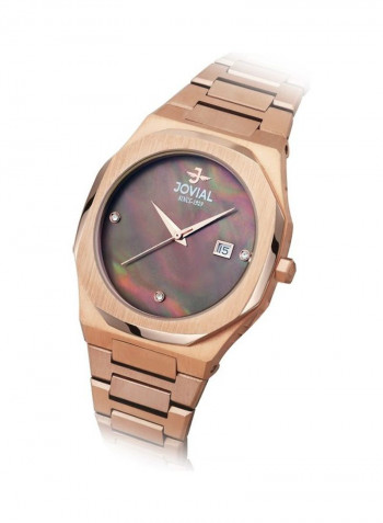 Men's Stainless Steel Analog Watch 1500GRMQ10E