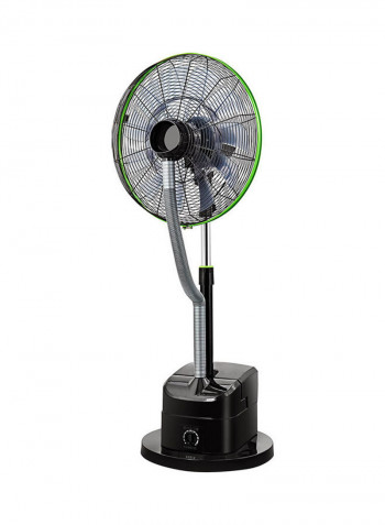 Portable Mist Fan Black/Grey/Green 18inch