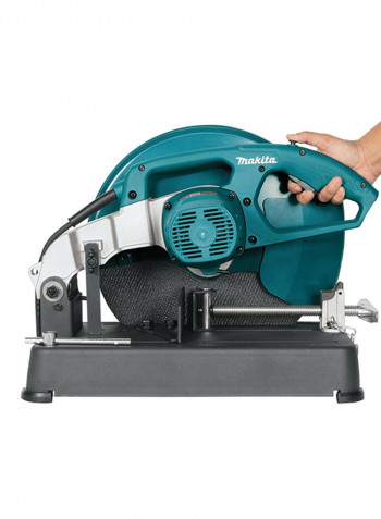 Portable Cut-Off Machine Black/Blue 30x148centimeter