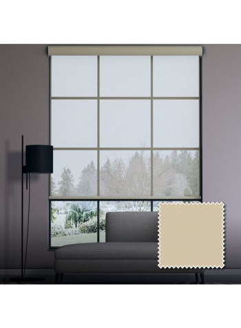 Single Protect Plus Roller Blinds Beige 200x200cm