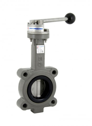 Classic Ductile Iron Butterfly Valve Grey/Black