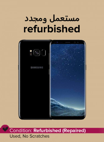 Refurbished - Galaxy S8 Midnight Black 64GB 4GB RAM 4G LTE