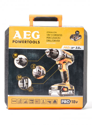 Cordless Hammer Drill 18V Multicolour