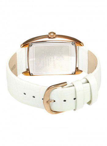 Women's Leather Chronograph Watch LS1032RWW