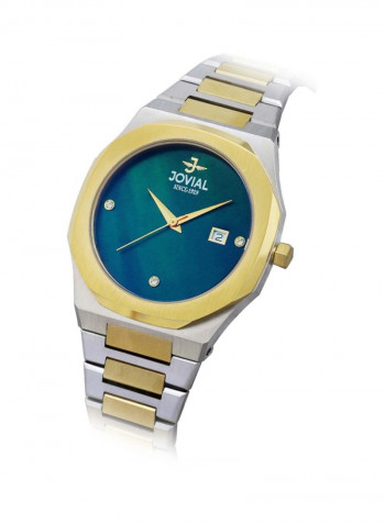 Men's Stainless Steel Analog Watch 1500GTMQ09E