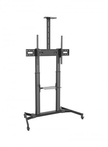Tv Mobile Stand Mount Black