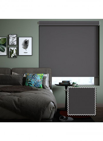 Single Sombras Blackout Window Blind Grey 200x200cm