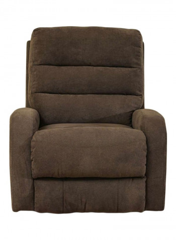 Jakeman Single Seater Recliner Sofa Brown 85x95x100centimeter