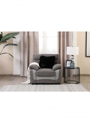 Lillington Single Seater Sofa Grey 90x90x100cm